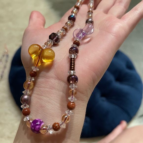 Phone String! 💜 Purple and Sandstone!! - Picture 7 of 11